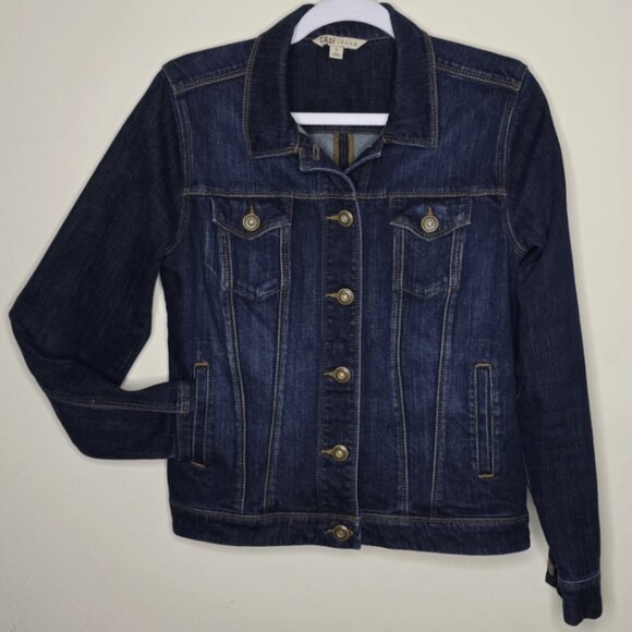 CAbi Jackets & Blazers - CAbi Jeans Blue Denim Jacket Womens S Style 721 Rodeo Trucker Classic Western